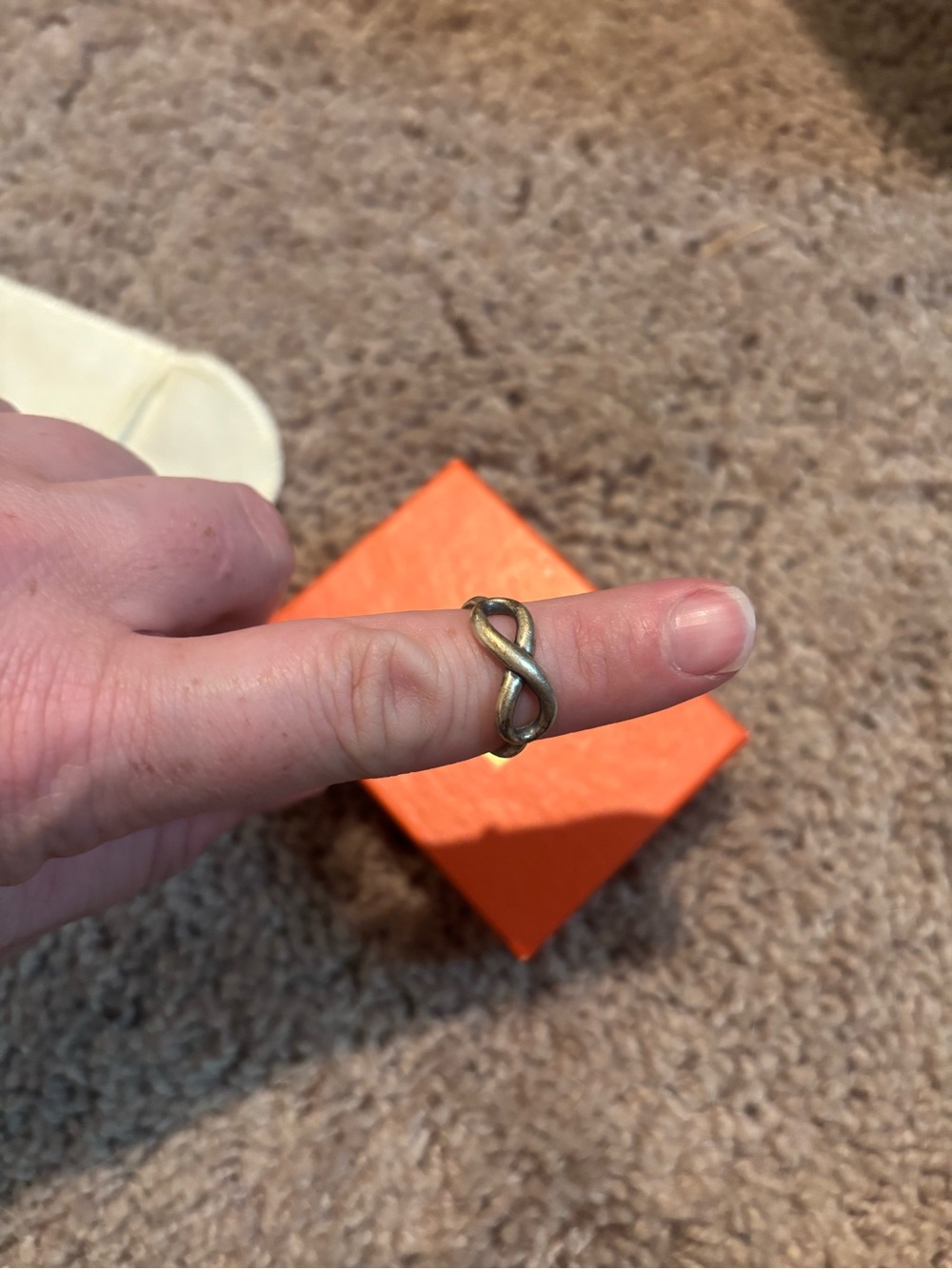 James Avery Infinity Ring size 7.5